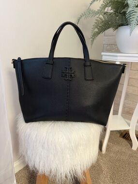 Tory Burch McGraw Zip Top Tote
